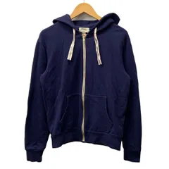 MAISON KITSUNE(メゾンキツネ) パーカー サイズS メンズ美品  ネイビー ジップアップのサムネイル