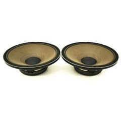 JBL D130　16Ω　38cmフルレンジ　ペア　フィクスドエッジ　英文取説付 JBL D130 16Ω 38cmフルレンジ ペア フィクスドエッジ 英文取説付