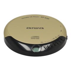 aiwa XP-A20 ポータブルCDプレーヤー 本体 ゴールド - メルカリ
