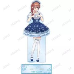 [중고] 아크릴 스탠드 아크릴 패널 나카노 미요리(스노메이드 ver.) 신작 일러스트 특대 아크릴 스탠드 [영화 오등분의 신부]