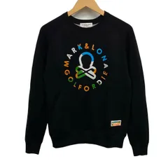 MARK&LONA(マークアンドロナ) 長袖セーター サイズ44 L メンズ美品  黒×マルチ スパンコールのサムネイル