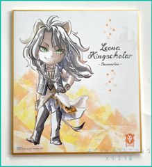 디즈니 트위스티드 원더랜드 트위스트 색지 ART1[레오나·킹스 칼라](단품) 신품 미사용 안봉투 미개봉 1장