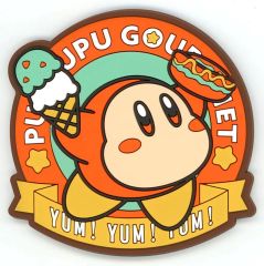 [중고] 코스터 와돌디 코스터 (맛있는 ☆ 고무 어소트) [이치 반 쿠지 별의 커비 PUPUPU GOURMET] H상