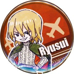 龍水 缶バッジ グラフアート フライトジャケット Dr.STONE - メルカリ