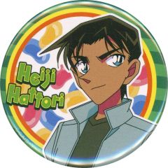 名探偵コナン 公式アプリ 復刻デザインBIG缶バッジ 服部平次 - メルカリ