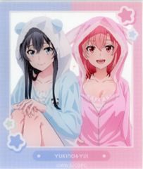 [중고] 캐릭터 카드 유키노시타 유키노 & 유이가하마 유이 [역시 내 청춘 러브 쌀은 틀렸다. 완 신작 애니멀 룸웨어 ver. 트레이딩 아크릴 카드]