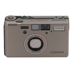 CONTAX 고급 컴팩트 필름 카메라 T3 실버 AB 랭크 69