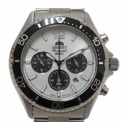 Orient 自動巻 46B 305 60 CS シルバー925 裏スケ 稼動 - メルカリ