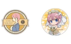 【中古】シール・ステッカー(キャラクター) 中野一花 ステッカーセット(2枚組) 「五等分の花嫁」