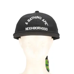 A BATHING APE ×NEIGHBORHOOD コラボキャップ Sランク 05のサムネイル