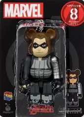 【中古】トレーディングフィギュア BE＠RBRICK -ベアブリック- 8.ウィンター・ソルジャー 「Happyくじ MARVEL BE＠RBRICK 2021」 ベアブリック賞