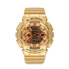 新品レア G-SHOCK アイアンマンレッド ゴールド GA-110CS-4 - メルカリ