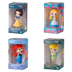 【中古】トレーディングフィギュア 全4種セット 「ディズニーキャラクター Q posket ミニチュアコレクション4」