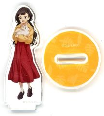 [중고] 아크릴 스탠드 아크릴 패널 온수 ​​카키 (전신) [패 히로인이 너무 많다! 신작 동물과의 만남 ver. 트레이딩 아크릴 스탠드]