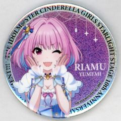 [중고] 배지 핀즈 꿈꾸는 (STARLIGHT STAGE 10th ANNIVERSARY 개최 기념 ver.) 공식 φ75mm 반짝이 캔 배지 [아이돌 마스터 신데렐라 걸즈]