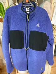 ナイキ ACG フリース ジャケット 紫