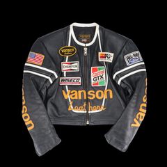 vanson ワンスター レザージャケット KANDYTOWN 38 vanson レザージャケット ワンスター KANDYTOWN IO着用モデル - メルカリ