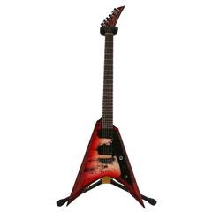 エレキギター フライングV 楽器 Photogenic flying V 黒白 - メルカリ
