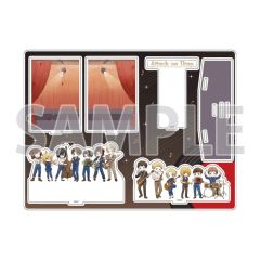 [Used] Acrylic Stand・Acrylic Panel 02. Group (Jazz ver.) Graph Art Illustration Acrylic Diorama "TV Anime Attack Titan"