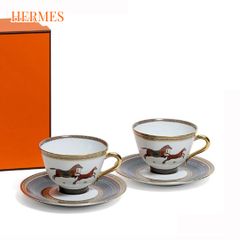 ◎希少 HERMES エルメス シャス Chasse ソーサーのみ 21枚セット 