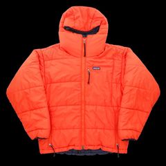 01年⭐希少S美⭐patagonia パタゴニア ダスパーカー ポップオレンジ