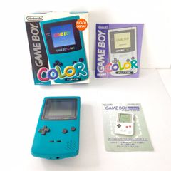 任天堂 ゲームボーイカラー アクアブルー×ミルキーホワイト ローソン