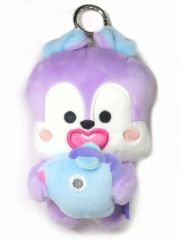 [중고] 봉제인형 마스코트·봉제인형 배지 MANG(제이호프) MANG BASIC 봉제인형 키링 WITH MASK [BT21]