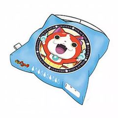[중고]쿠션·안아 베개·본체(캐릭터) 지바냥(블루) 학동 쿠션 [요괴 워치]