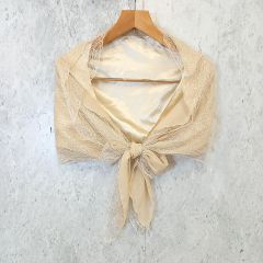 429y*新品 コットンハウス アヤ 刺繍 レース エンブロイダリー三角