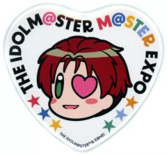 [중고] 배지 빈즈 눈썹 예심 [THE IDOLM @ STER M @ STER EXPO 공식 [뽀] 트레이딩 하트 캔 배지 SideM ver.]