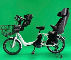 パナソニックミニDX チャイルドシート2台付き電動自転車 - メルカリ