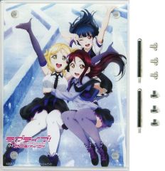 [중고] 잡화 [단품] Ver.Guilty Kiss 아크릴 받침대 [러브라이브! 선샤인!!] 전격 G's 매거진 & G's 코믹 2018년 8월호지상 통판