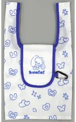 【中古】バッグ NewJeans bunini ミニエコバッグ ネイビー×ホワイト 「NewJeans×LINE FRIENDS」のサムネイル