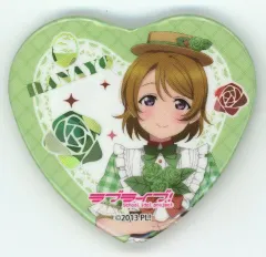 【中古】バッジ・ピンズ 小泉花陽 「ラブライブ!×GiGO×fanfancy+キャンペーン GiGOコラボカフェ ラブライブ!15周年 ホログラムハート缶バッジ」