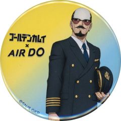 [중고] 배지 핀즈 츠루미 중위 [골든 카무이×AIRDO 콜라보레이션 캔 배지]
