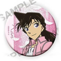 名探偵コナン キラキラ缶バッジ セルフフォト 毛利蘭 - メルカリ