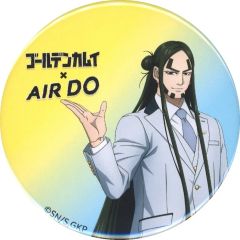 [중고] 배지 핀스 해적방 타로 [골든 카무이×AIRDO 콜라보레이션 캔 배지]