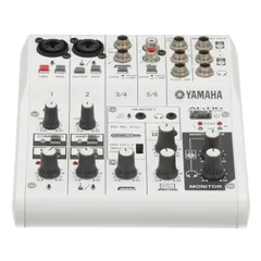 YAMAHA ウェブキャスティングミキサー AG06 ABランク 78のサムネイル