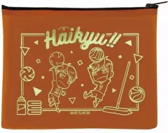 【中古】雑貨 D.宮侑＆宮治 シャーベットクロスシリーズ フラットポーチ 「ハイキュー!! TO THE TOP」