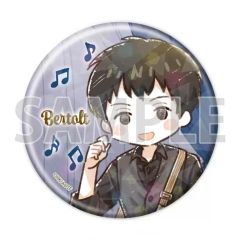 [중고] 배지 빈즈 벨토르트 후버 [TV 애니메이션 진격의 거인 홀로그램 캔 배지 (57mm) 02. 재즈 ver. B 세트 (그래프 아트 일러스트)]