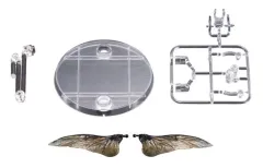 【中古】トレーディングフィギュア カブトムシとクワガタ用後翅(中)セット 「いきもの大図鑑専用 ディスプレイスタンド」 プレミアムバンダイ限定