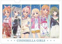 [중고] 클리어 파일 CINDERELLA GIRLS Ani-Art A4 클리어 파일 [아이돌 마스터 스타 리트 시즌]
