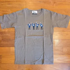 THE BEATLES ビートルズ HELP 刺繍Tシャツ／ M ブラウン ユニセックスのサムネイル