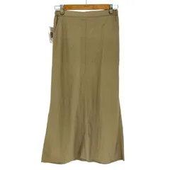 ユナイテッドアローズグリーンレーベルリラクシング UNITED ARROWS green label relaxing ツイル Aライン スカート レディース FREE 