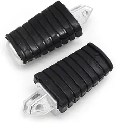 ALL DAY Shining 互換品フロント ステップペダル ヤマハ YAMAHA ドラッグスター400 ビラーゴ750 Vmax1200 DS250 ドラスタ アメリカン バイク フット ペグ 交換 汎用 社外品のサムネイル