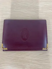 Cartier カルティエ マストライン 名刺入れ 定期入れ カードケース 本革【装飾品、小物類1】【10】のサムネイル