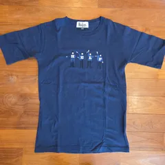 THE BEATLES ビートルズ HELP 刺繍Tシャツ／ L ネイビー 半袖 バンドT ユニセックスのサムネイル