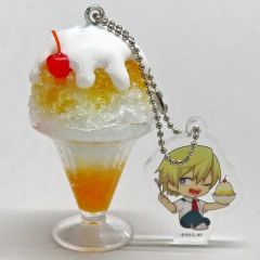 [중고] 열쇠 고리 물간 영인 [나의 영웅 아카데미아 in SWEETS PARADISE 바다의 집 트레이딩 빙수 열쇠 고리]
