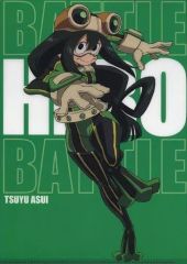 [중고] 클리어 파일 蛙吹 장마 BATTLE HERO BATTLE A4 클리어 파일 [내 히어로 아카데미아 PLUS ULTRA SQUARE-플루스 울트라 스퀘어-]