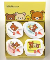 [중고] 머그컵·탕만 집합 전자레인지 용기 4pc [리락쿠마]